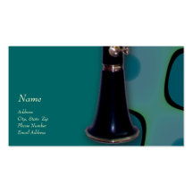 Tarjeta de visita del Clarinet para ClarinetCentra