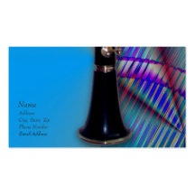 Tarjeta de visita del Clarinet para ClarinetCentra