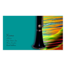 Tarjeta de visita del Clarinet para ClarinetCentra