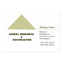 Tarjeta de visita del constructor
