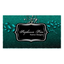 Tarjeta de visita del diseñador de moda - trullo y
