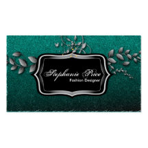 Tarjeta de visita del diseñador de moda - trullo y