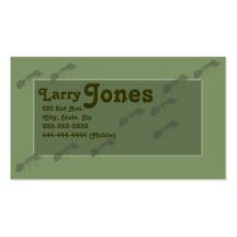 Tarjeta de visita del entomólogo