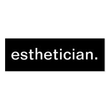 Tarjeta de visita del Esthetician