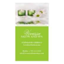 Tarjeta de visita del Esthetician