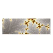Tarjeta de visita del fractal de la iluminación