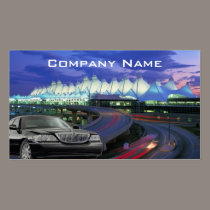 Tarjeta de visita del Limo de Denver tarjetas de negocio