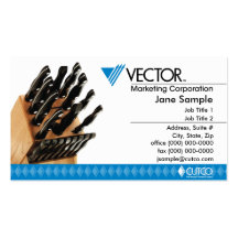 Tarjeta de visita del márketing del vector