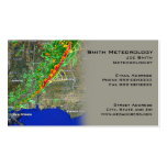 Tarjeta de visita del Meterologist