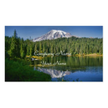 Tarjeta de visita del Monte Rainier