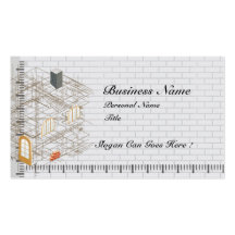 Tarjeta de visita del negocio de la arquitectura d
