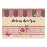 Tarjeta de visita del Patisserie del boutique de l