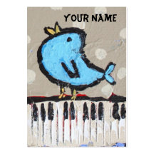 tarjeta de visita del pianista