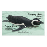 Tarjeta de visita del pingüino