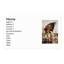 Tarjeta de visita del pirata