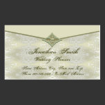 Tarjeta de visita del planificador del boda tarjetas de negocio