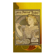 Tarjeta de visita del vintage