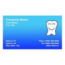 Tarjeta de visita dental