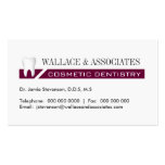 TARJETA DE VISITA DENTAL