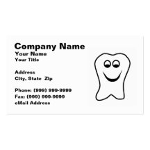 Tarjeta de visita dental