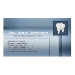 Tarjeta de visita dental del arte