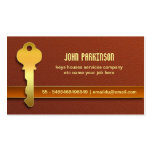 tarjeta de visita dominante de la casa
