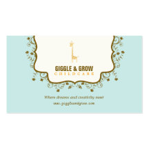Tarjeta de visita dulce de /Boutique del cuidado d