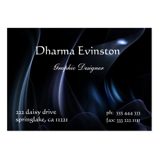 Tarjeta de visita elegante