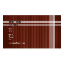 Tarjeta de visita elegante