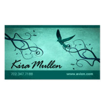 Tarjeta de visita elegante (de uso múltiple) - "Av