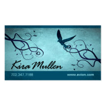 Tarjeta de visita elegante (de uso múltiple) - "Av