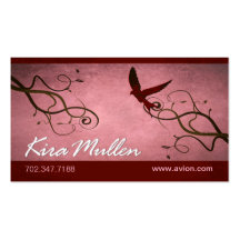 Tarjeta de visita elegante (de uso múltiple) - "Av