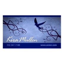 Tarjeta de visita elegante (de uso múltiple) - "Av