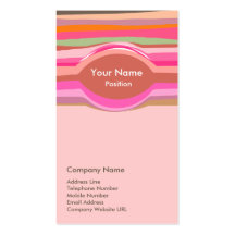 Tarjeta de visita elegante del diseñador
