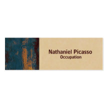 Tarjeta de visita flaca del ~ de la pintura modern