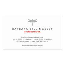Tarjeta de visita GRIS del diseñador del LOGOTIPO 