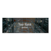 tarjeta de visita industrial