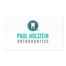 TARJETA DE VISITA INTRÉPIDA DEL DENTISTA:: logotip