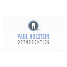 TARJETA DE VISITA INTRÉPIDA DEL DENTISTA:: logotip