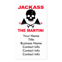 Tarjeta de visita - JACKASS, el camarero