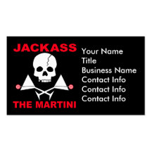 Tarjeta de visita - JACKASS, el camarero