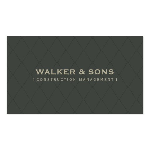 TARJETA DE VISITA MASCULINA:: 5 simplemente elegan