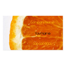 Tarjeta de visita Mouthwatering de la rebanada del