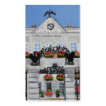 "Tarjeta de visita Noir del hotel de L'Aigle "