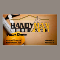 Tarjeta de visita práctica del hombre tarjetas de negocio