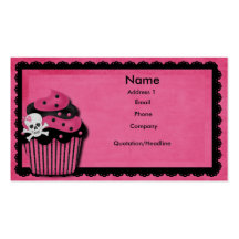 tarjeta de visita punky de la magdalena