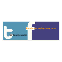 Tarjeta de visita social del perfil tf 2,0 Bck TwU
