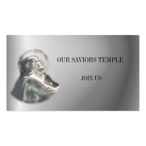 Tarjeta de visitas del ~ de Jesús