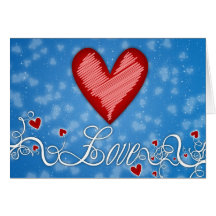 Tarjeta del amor