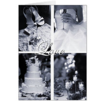 Tarjeta del amor del boda
